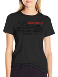 Anonymous Legion T-Shirt - Expect Us