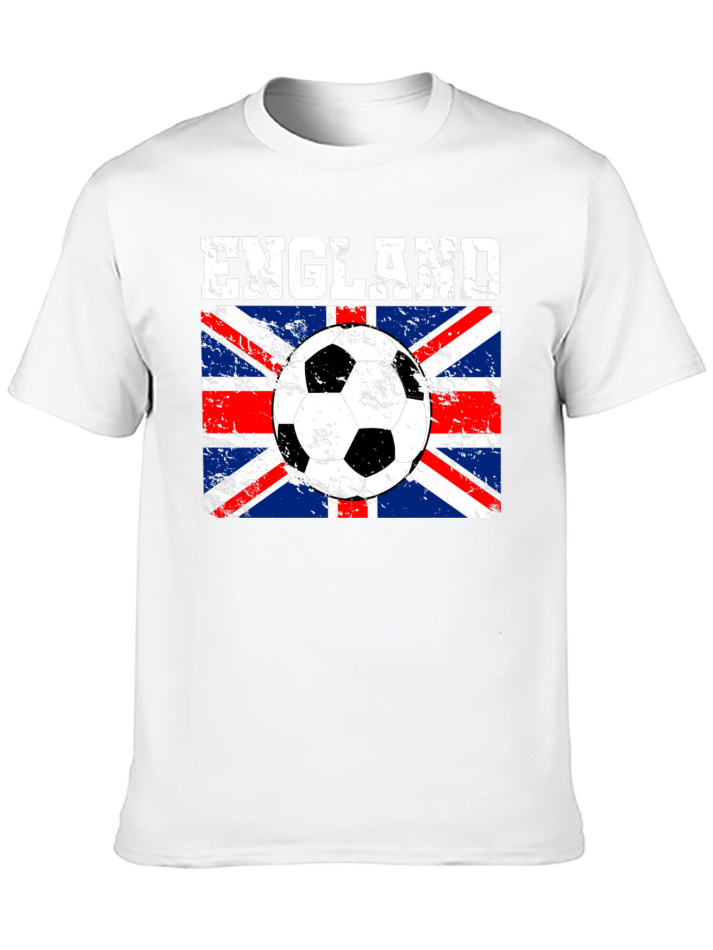 England Soccer Flag Graphic T-Shirt