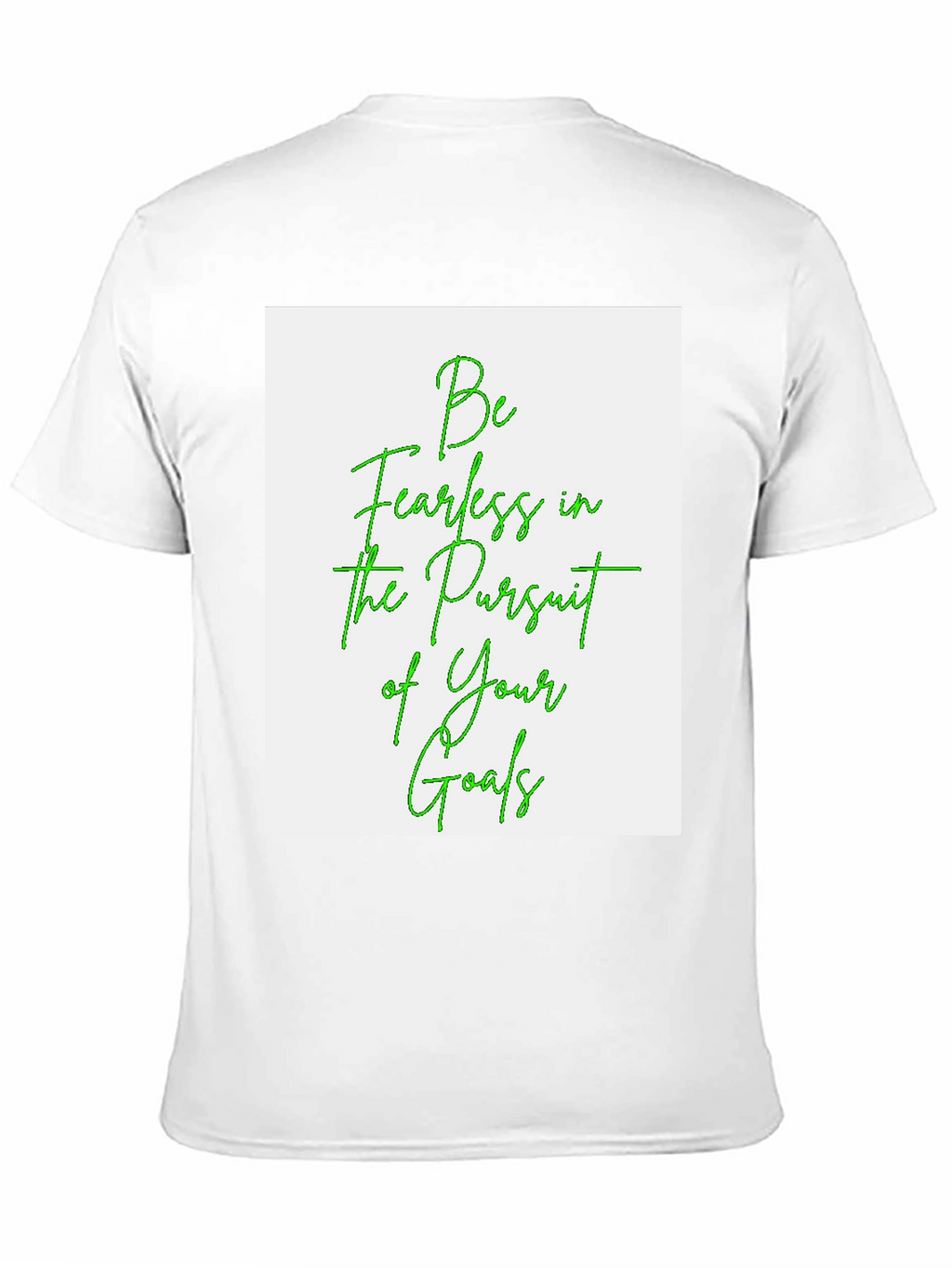Fearless Goals Graphic Tee - Black