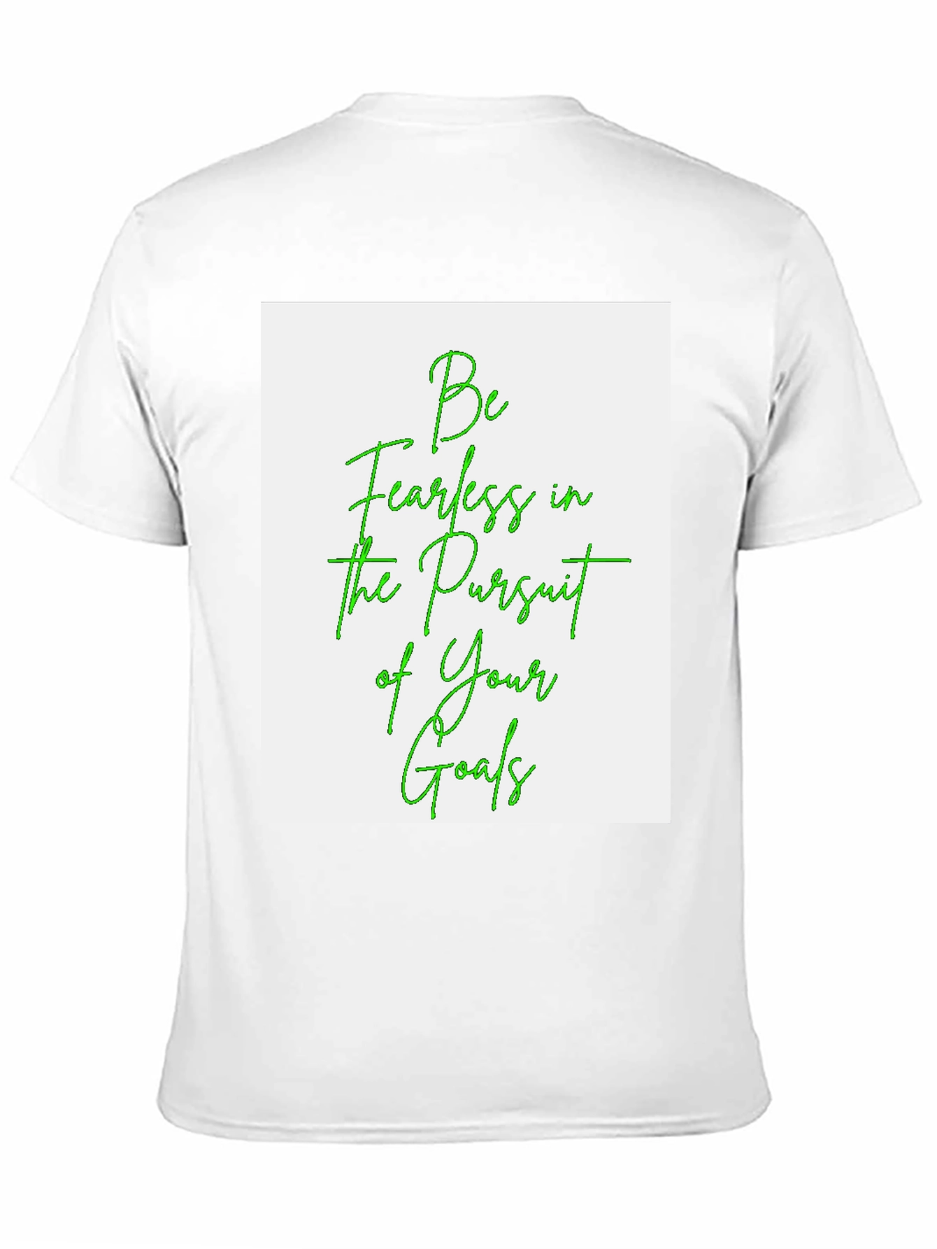 Fearless Goals Graphic Tee - Black