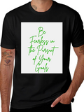 Fearless Goals Graphic Tee - Black