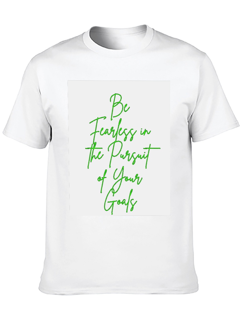 Fearless Goals Graphic Tee - Black