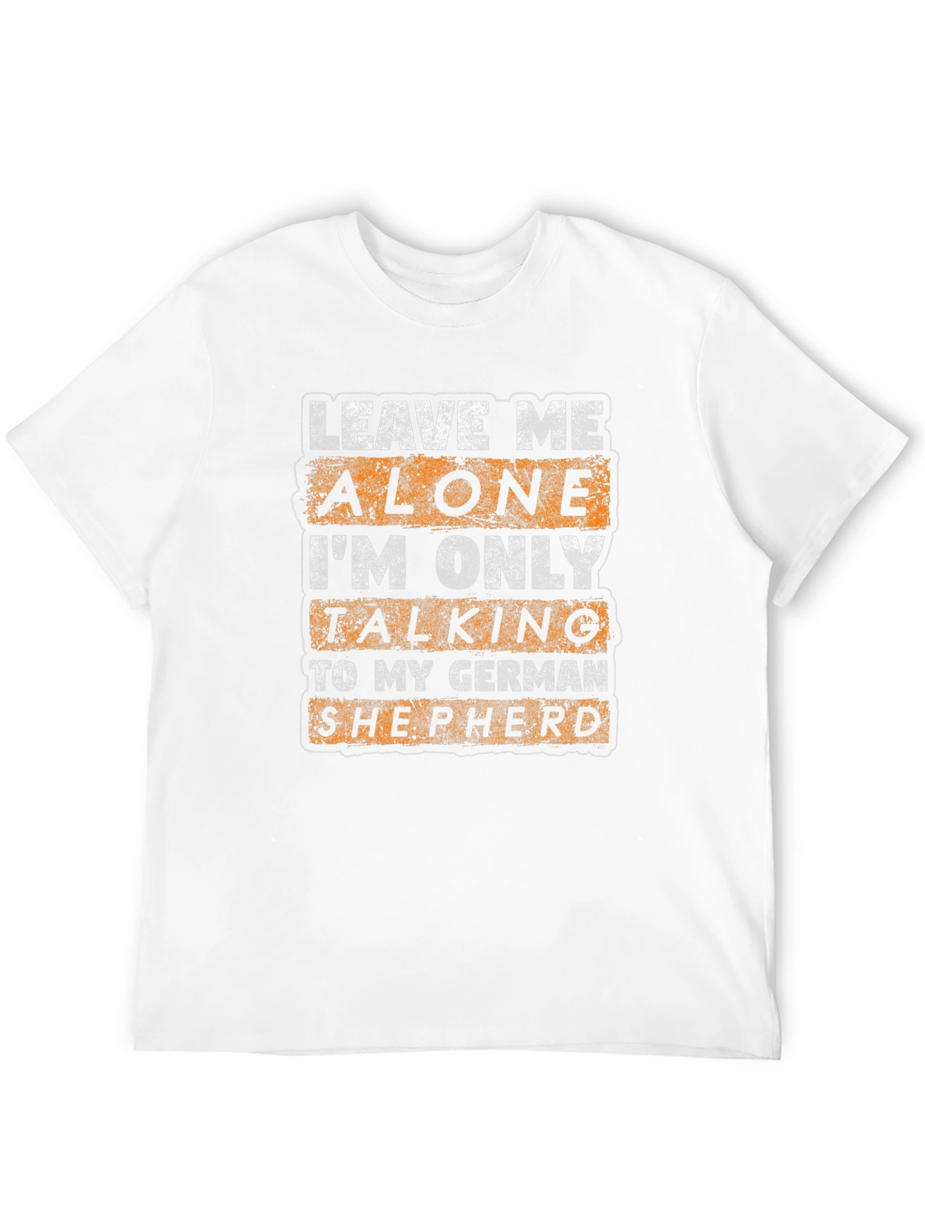 Leave Me Alone German Shepherd Graphic Tee