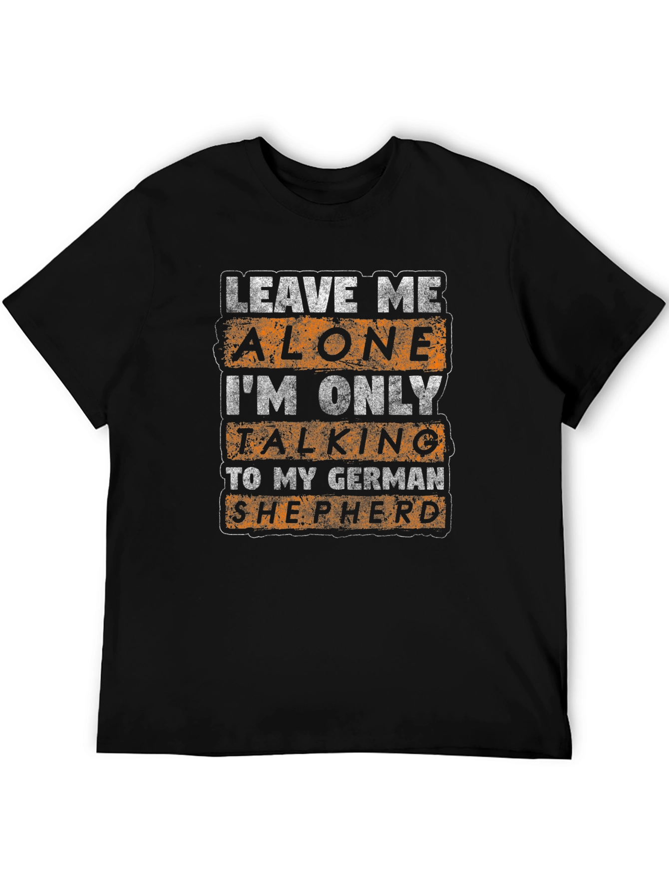 Leave Me Alone German Shepherd Graphic Tee