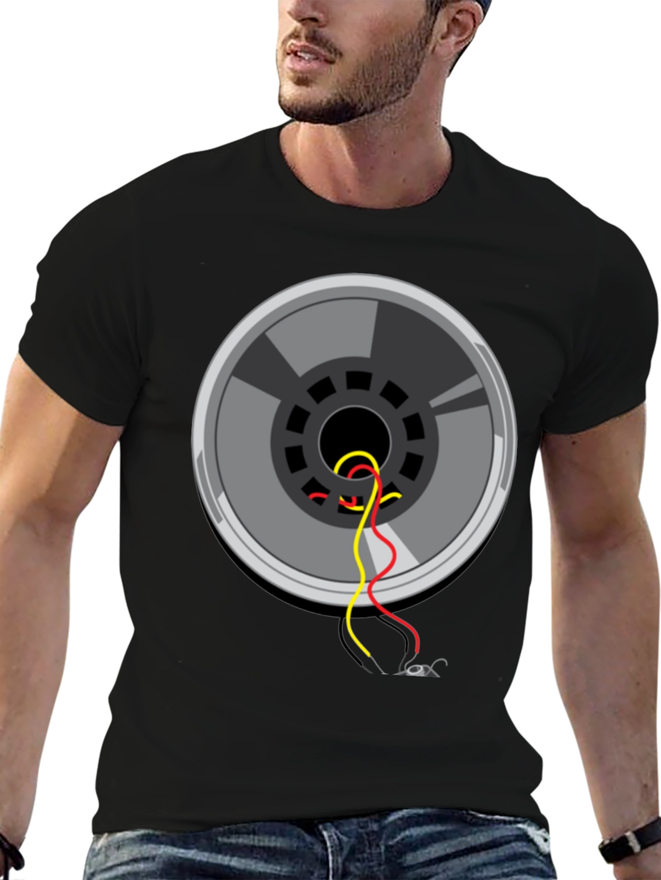 Retro Cassette Graphic Tee - Cool Vintage Style