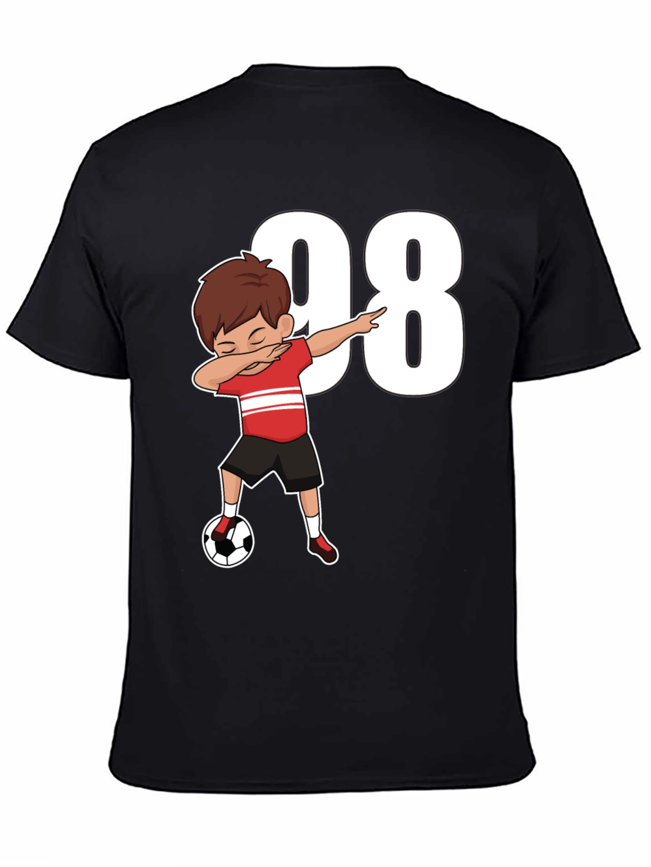 Dabbing Soccer Boy T-Shirt - Number 98