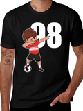 Dabbing Soccer Boy T-Shirt - Number 98