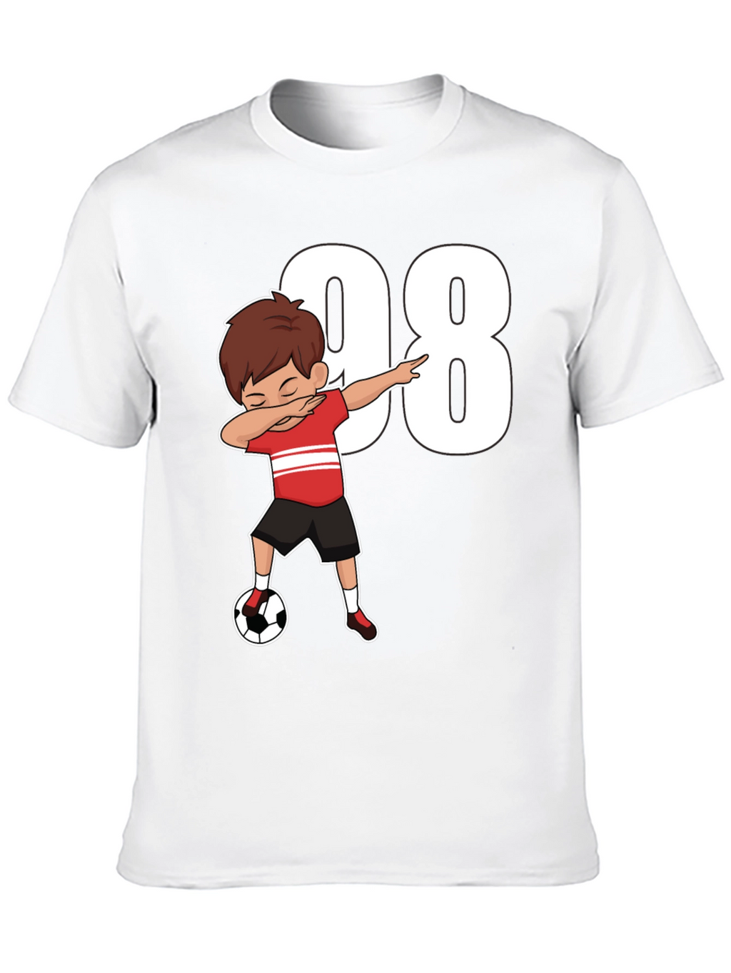 Dabbing Soccer Boy T-Shirt - Number 98