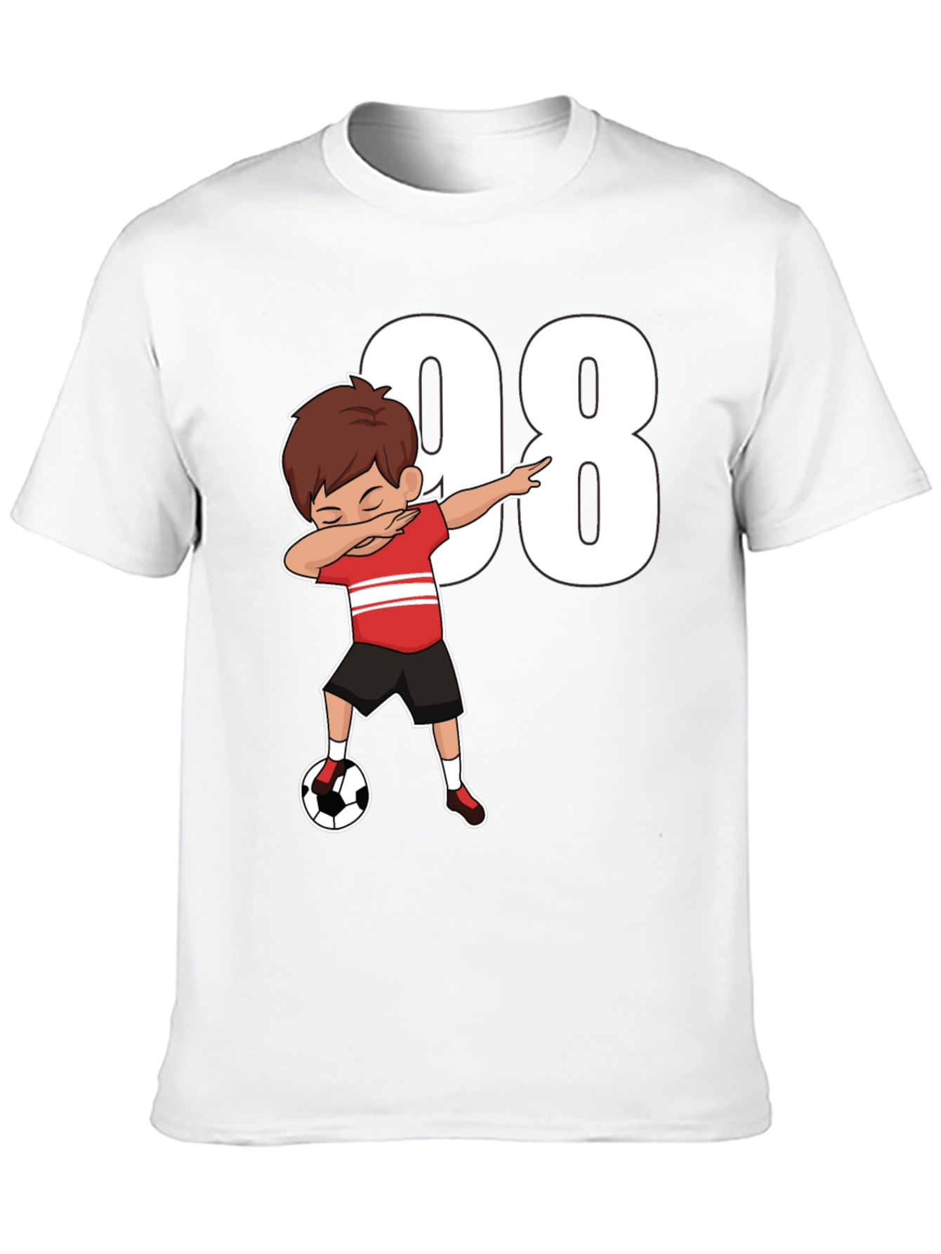 Dabbing Soccer Boy T-Shirt - Number 98
