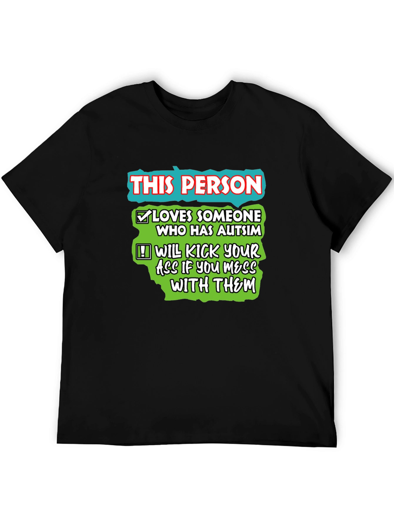 Autism Awareness T-Shirt - This Person