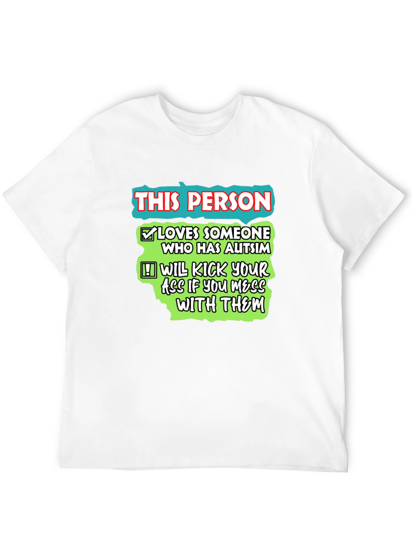 Autism Awareness T-Shirt - This Person