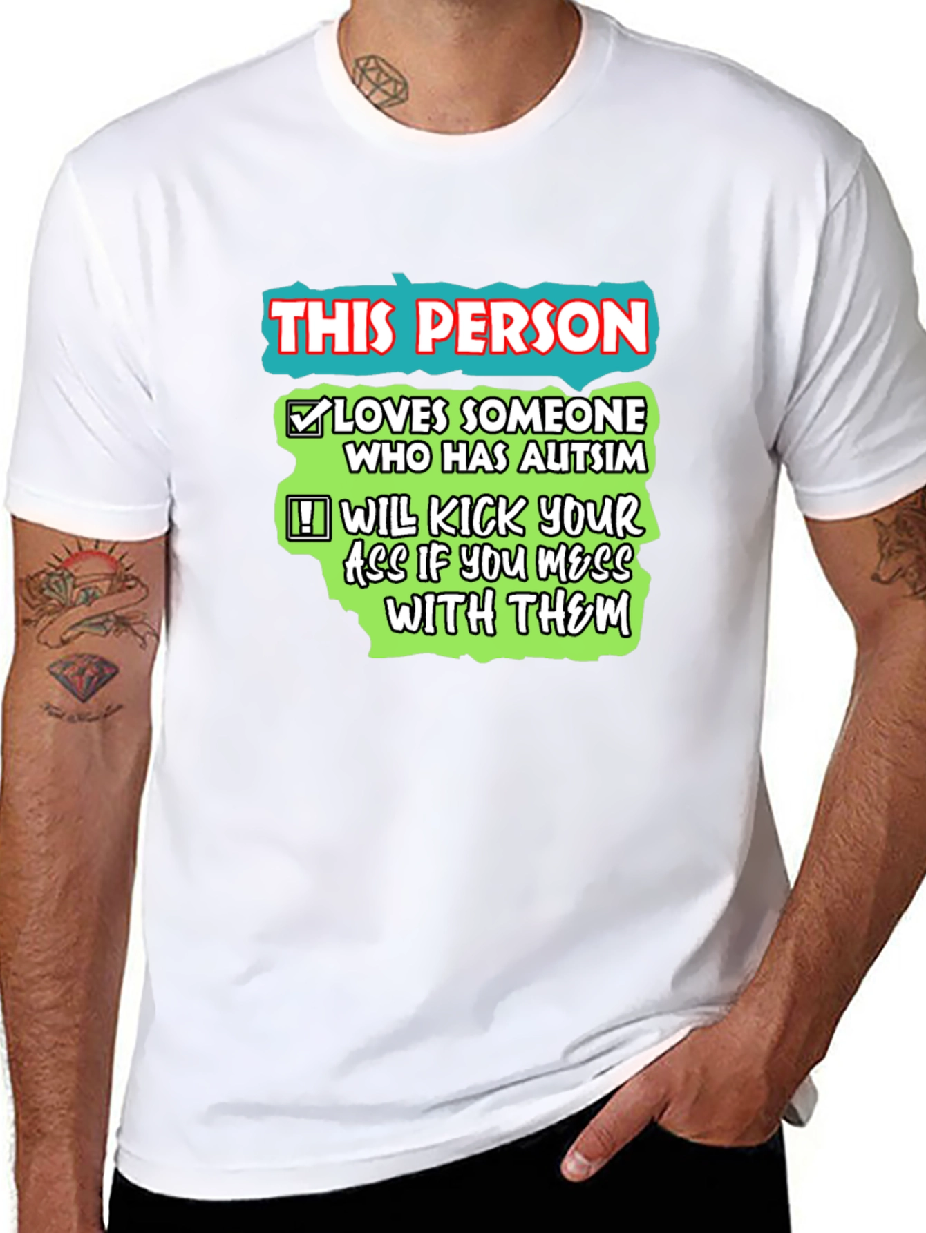 Autism Awareness T-Shirt - This Person