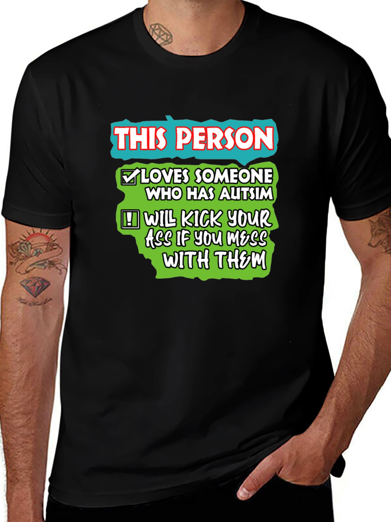 Autism Awareness T-Shirt - This Person