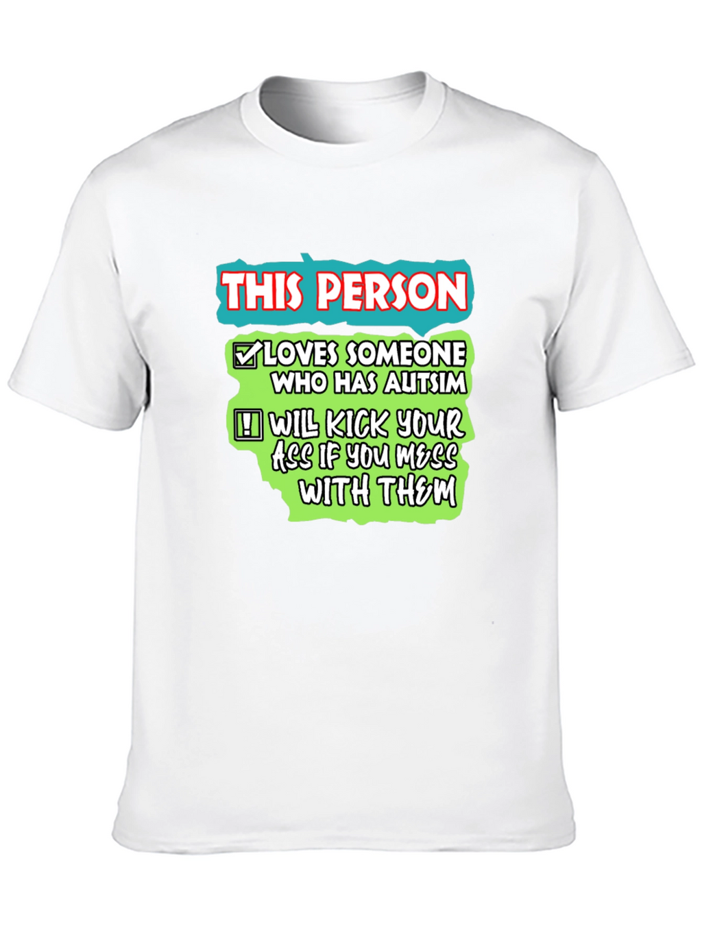 Autism Awareness T-Shirt - This Person
