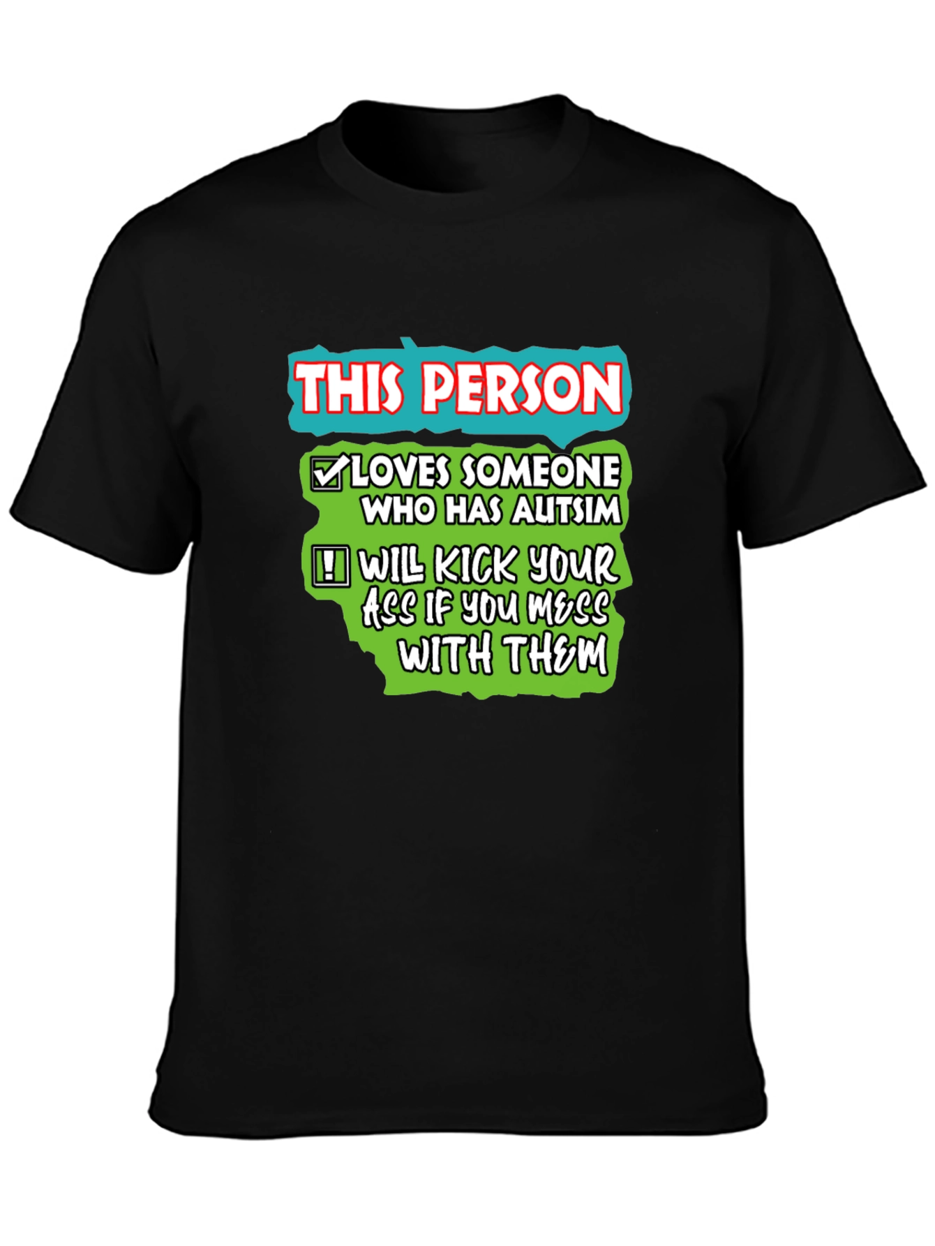Autism Awareness T-Shirt - This Person