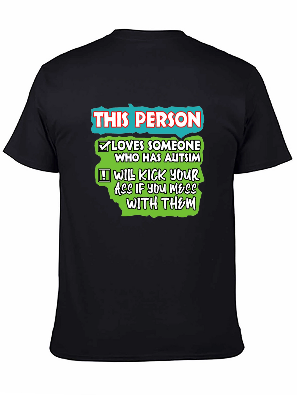 Autism Awareness T-Shirt - This Person