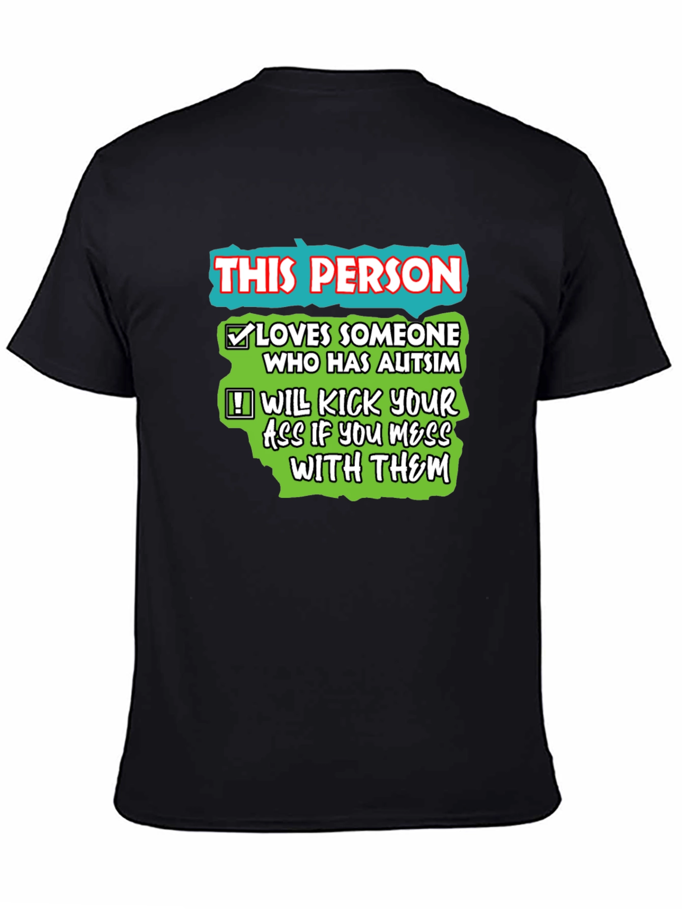 Autism Awareness T-Shirt - This Person