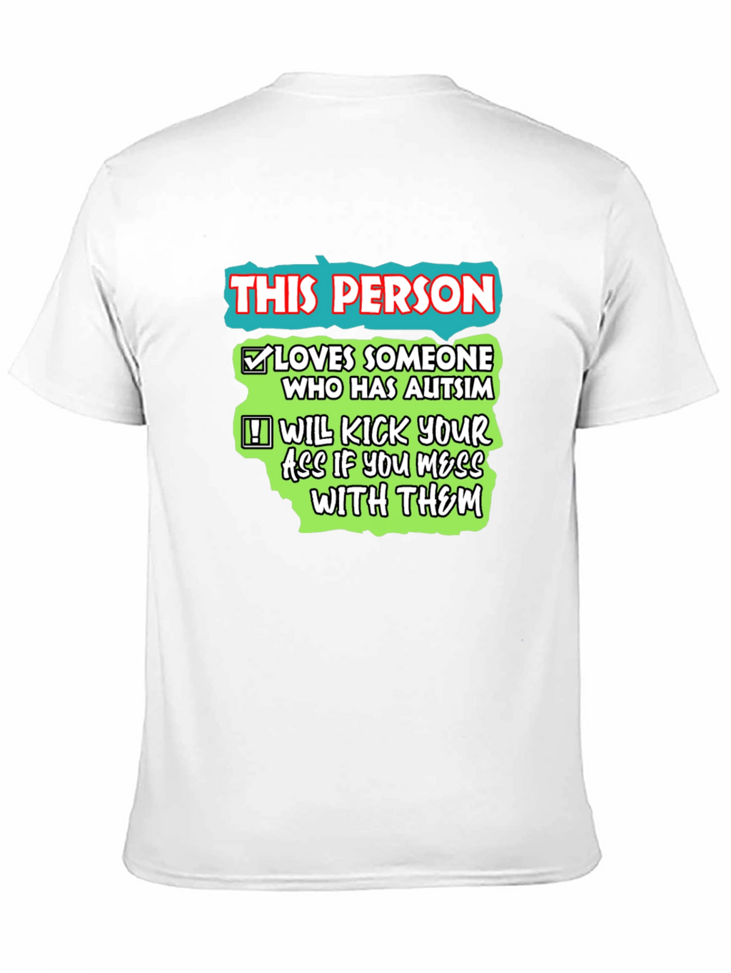 Autism Awareness T-Shirt - This Person