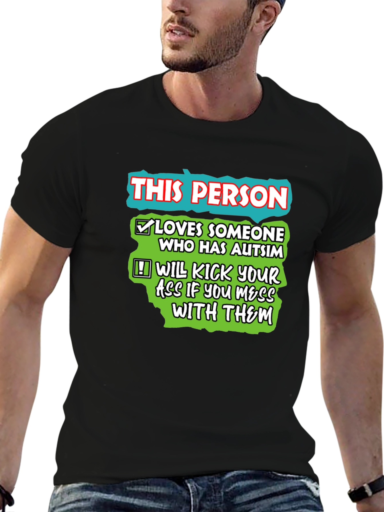 Autism Awareness T-Shirt - This Person