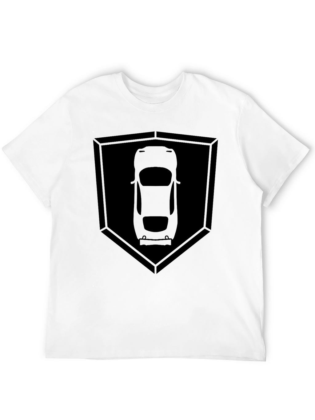 Car Silhouette Shield T-Shirt
