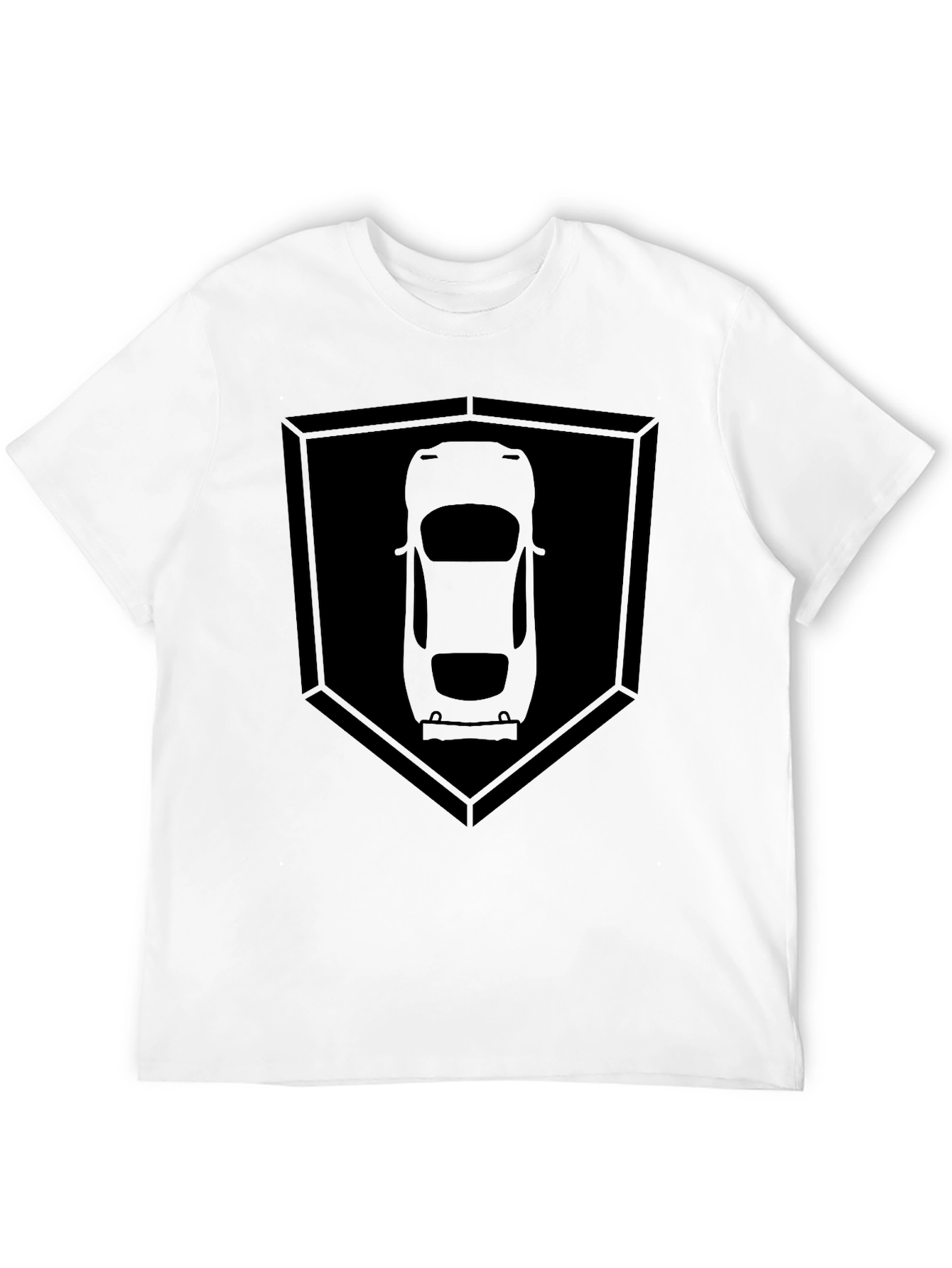 Car Silhouette Shield T-Shirt