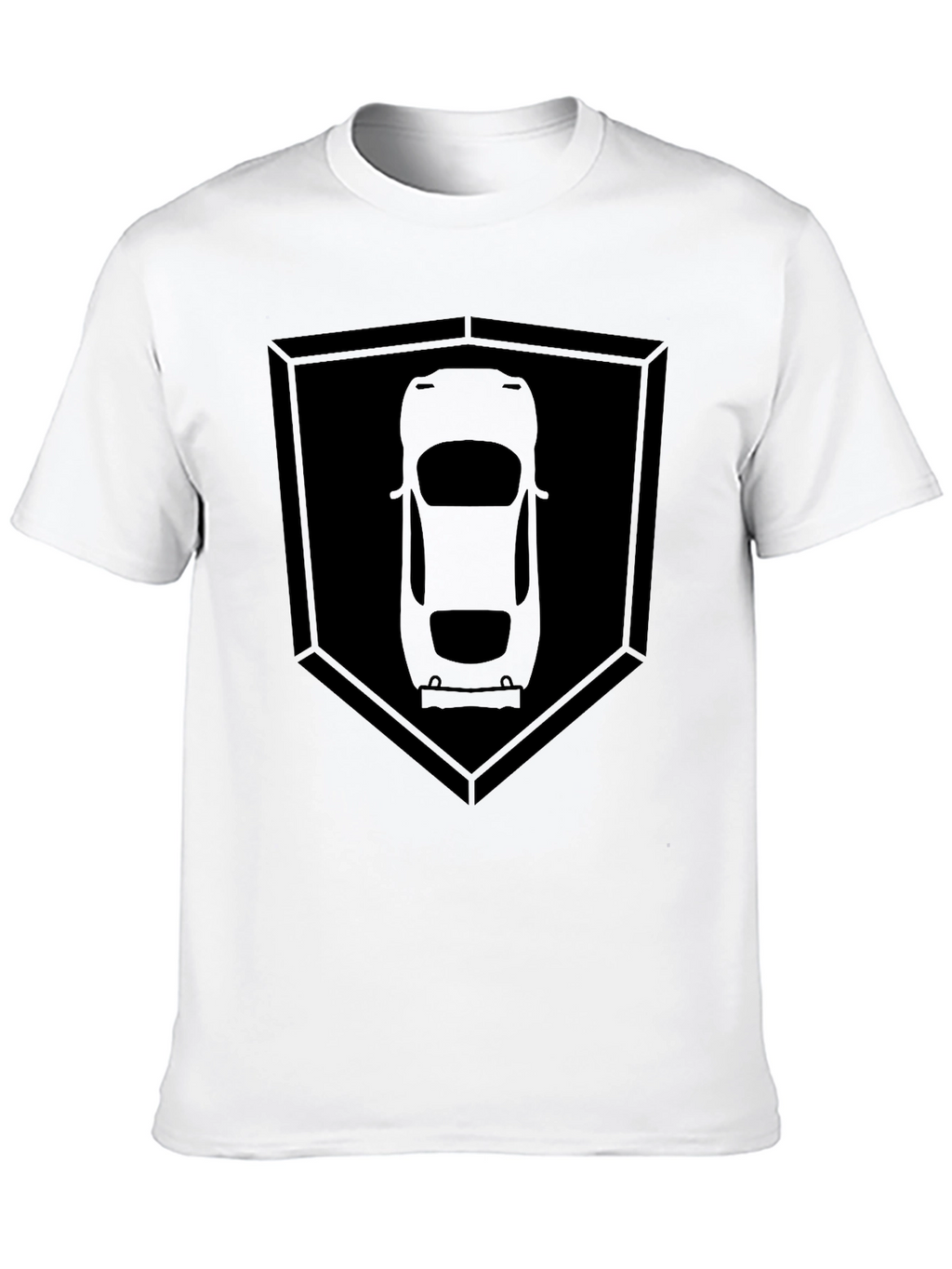 Car Silhouette Shield T-Shirt