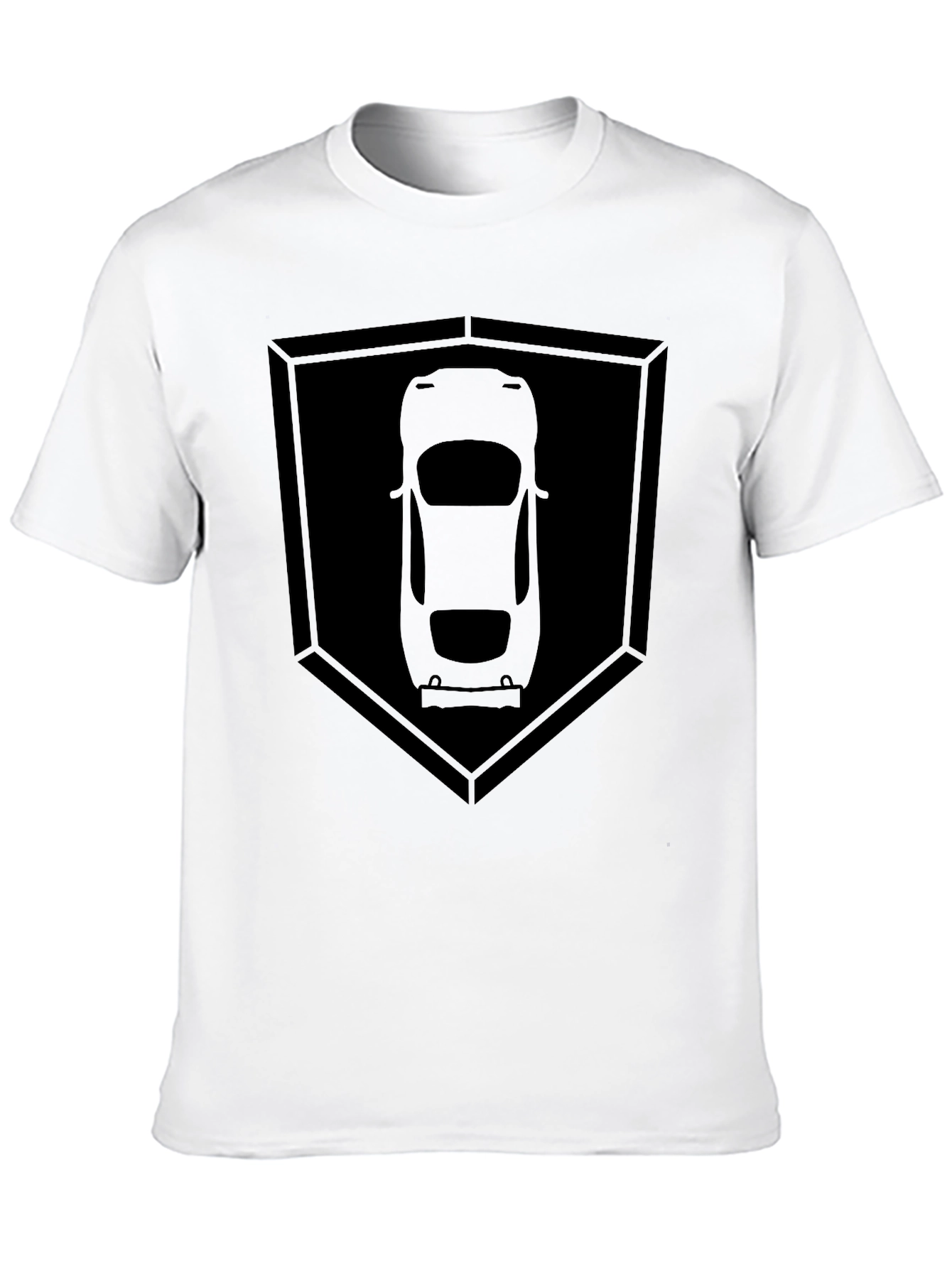 Car Silhouette Shield T-Shirt
