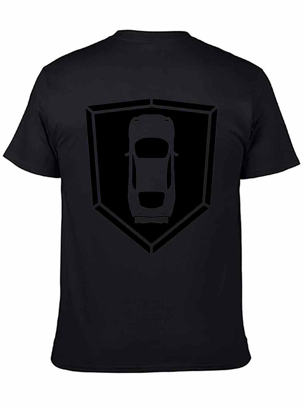 Car Silhouette Shield T-Shirt