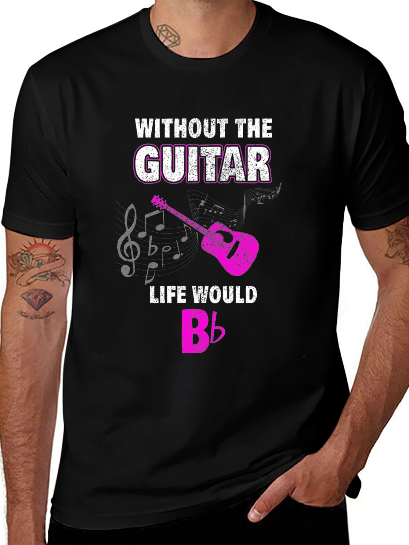 Guitar Lovers T-Shirt: Life Would B♭