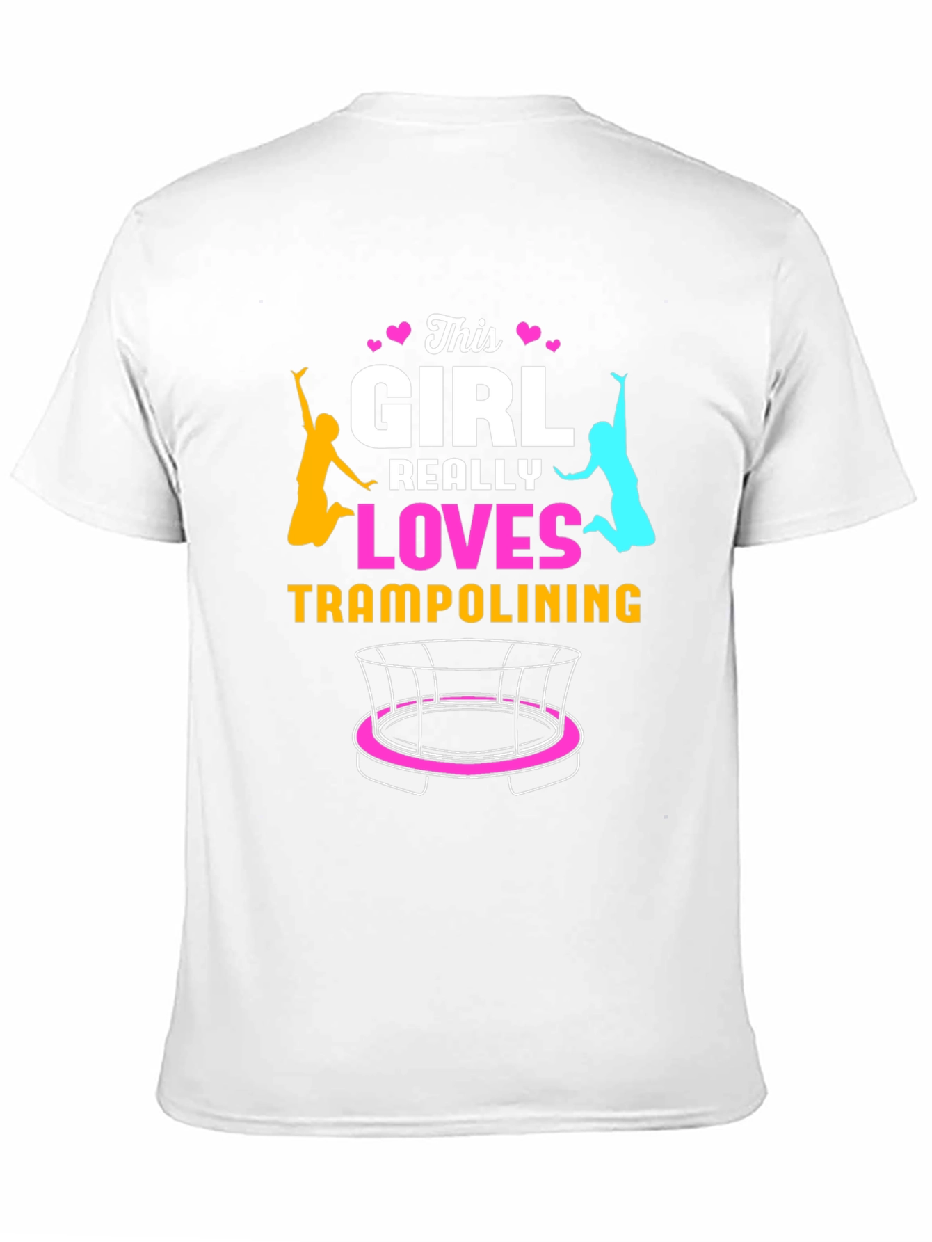 This Girl Loves Trampolining T-Shirt