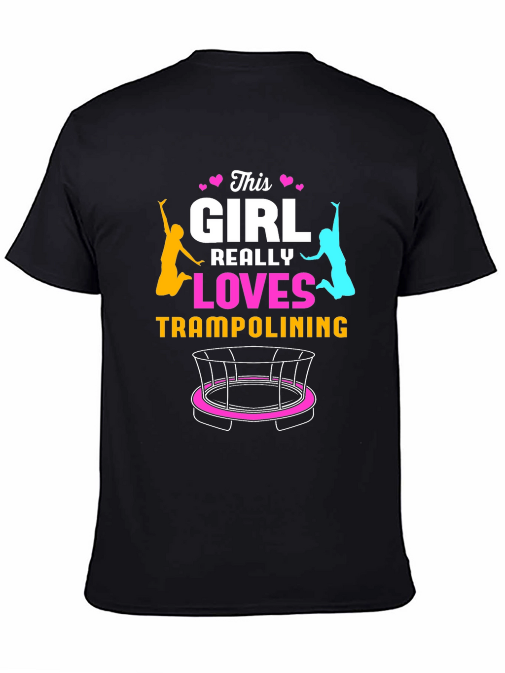 This Girl Loves Trampolining T-Shirt