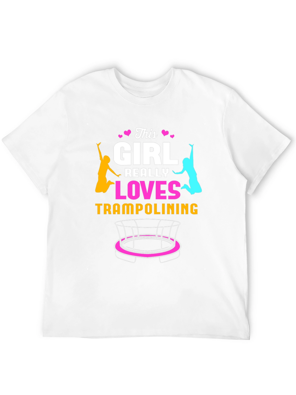 This Girl Loves Trampolining T-Shirt