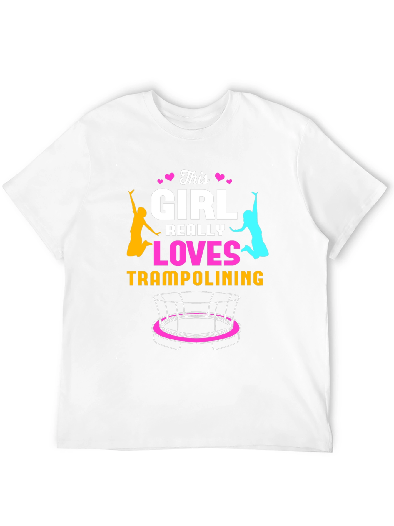 This Girl Loves Trampolining T-Shirt