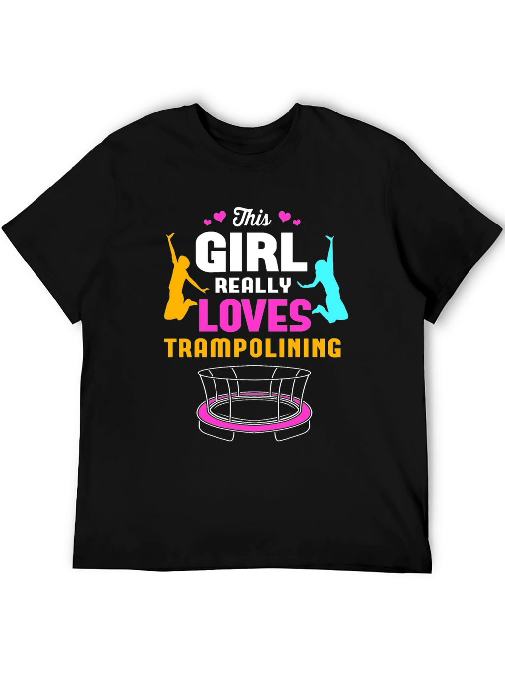 This Girl Loves Trampolining T-Shirt