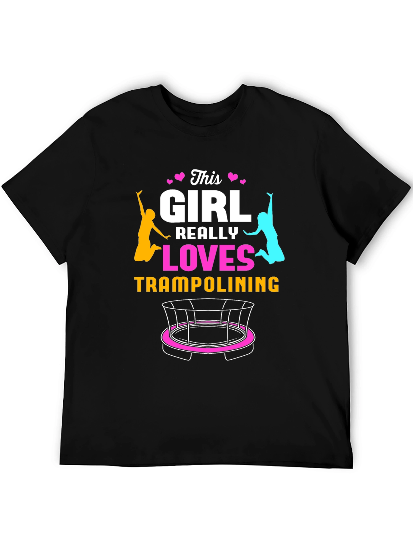 This Girl Loves Trampolining T-Shirt