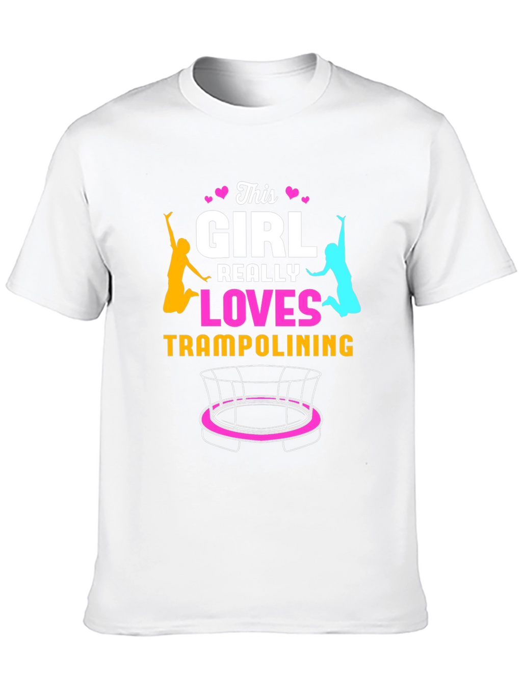 This Girl Loves Trampolining T-Shirt