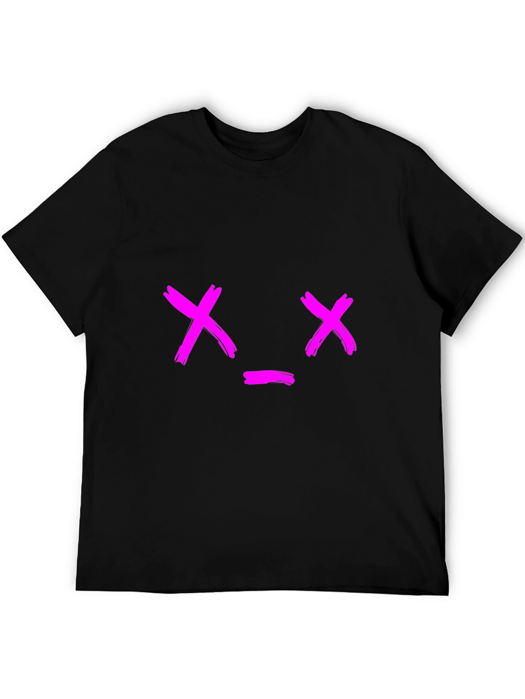 Black T-Shirt with Pink Dead Inside Graphic