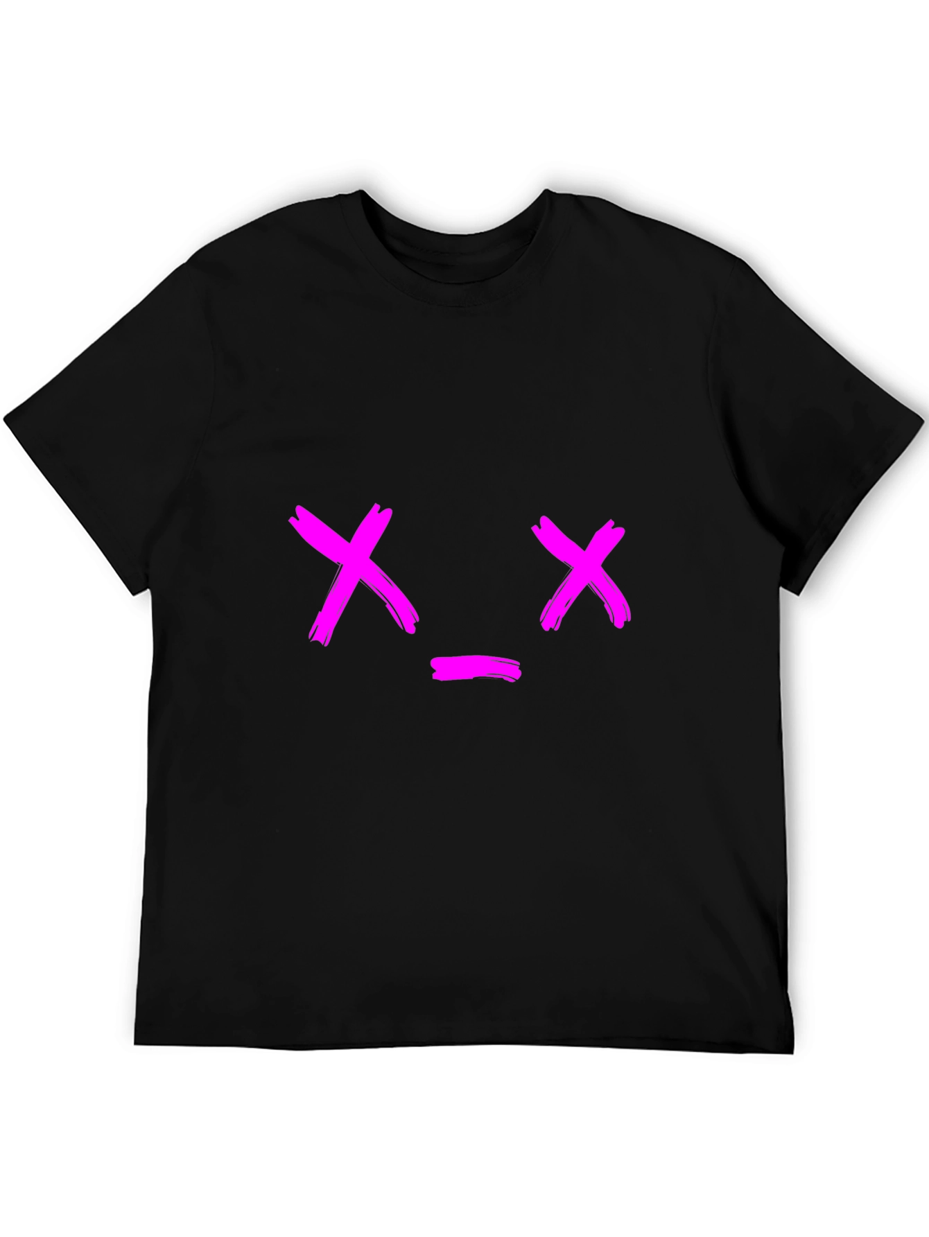 Black T-Shirt with Pink Dead Inside Graphic