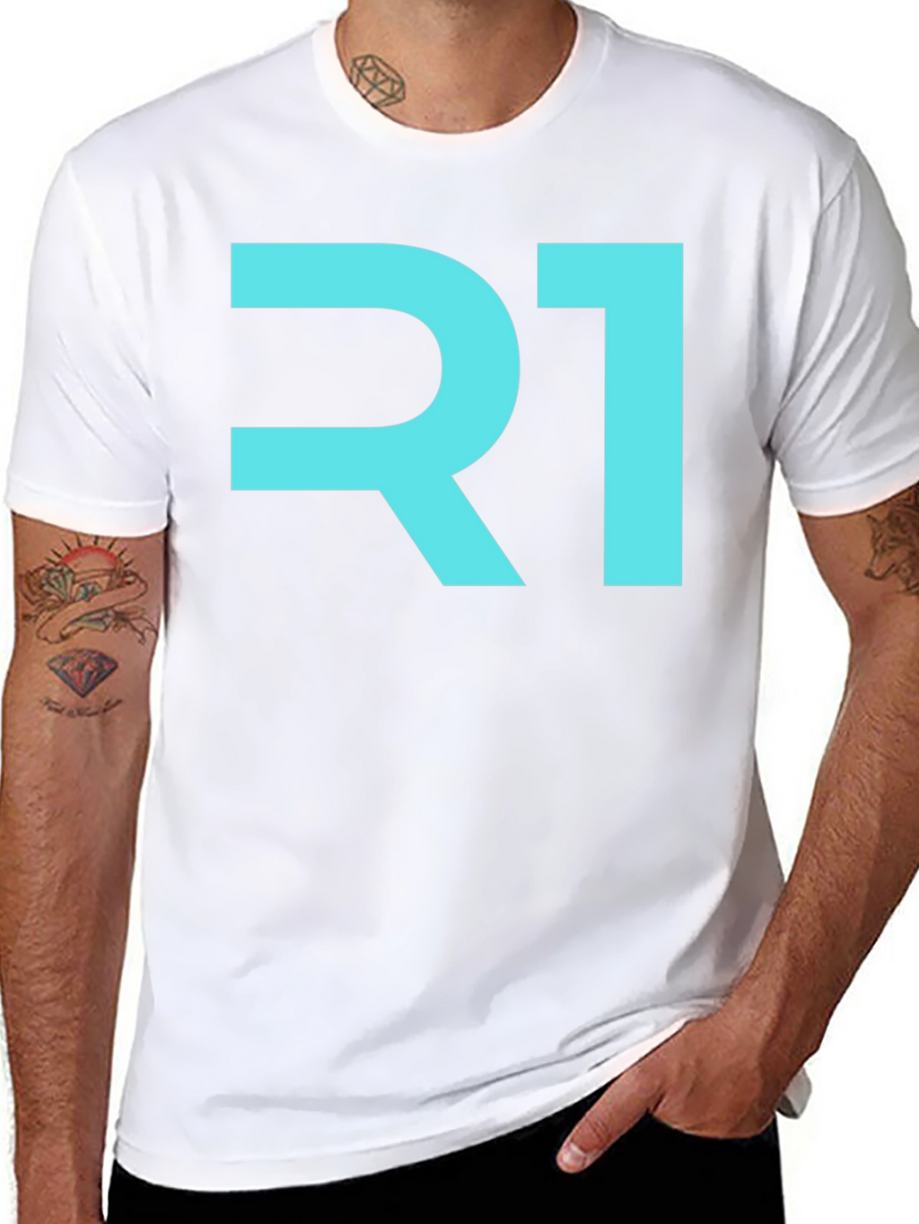 R1 Graphic Tee - Stylish Cotton Blend Shirt