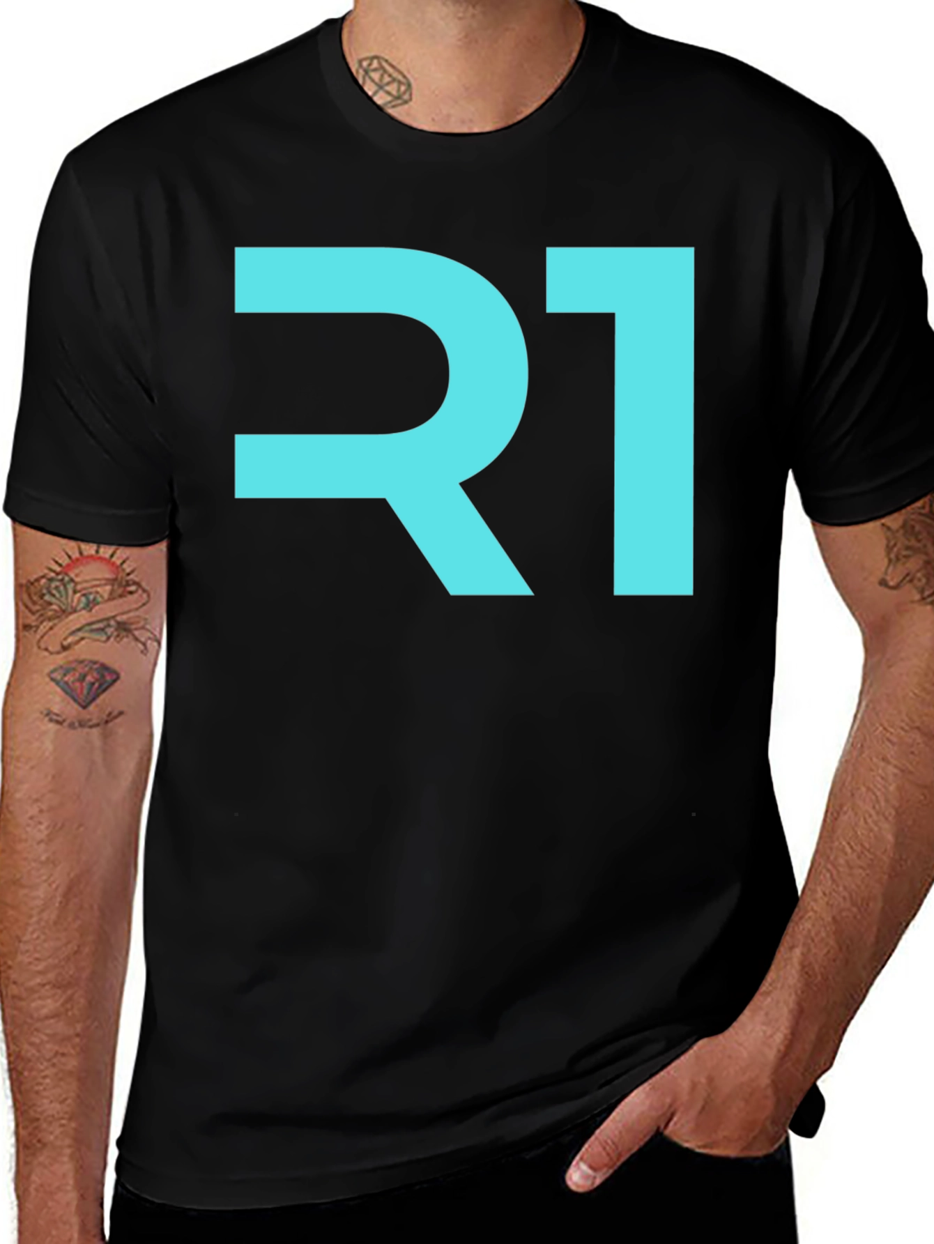 R1 Graphic Tee - Stylish Cotton Blend Shirt