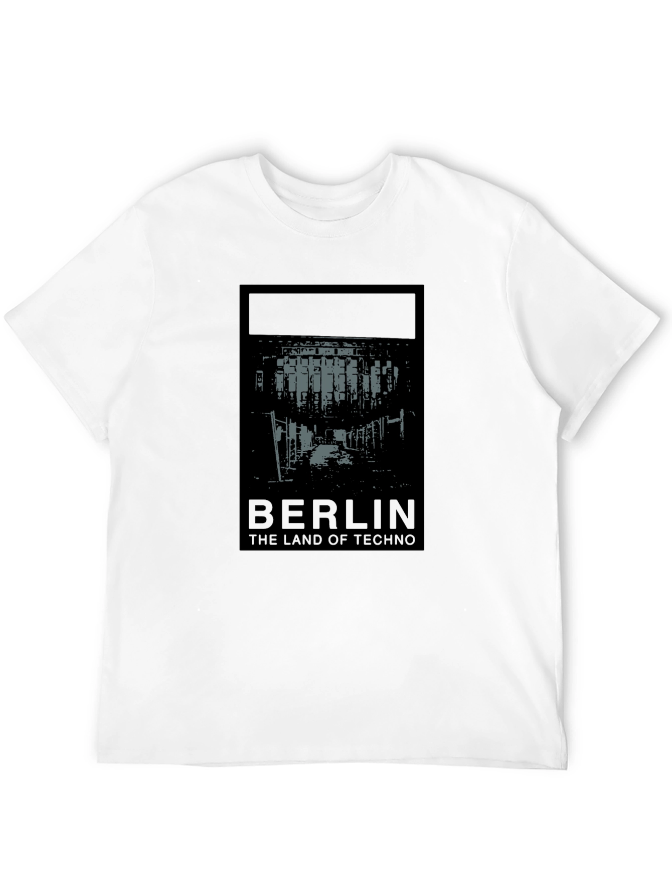 Berlin Techno Land Graphic Tee - Unisex Black T-Shirt