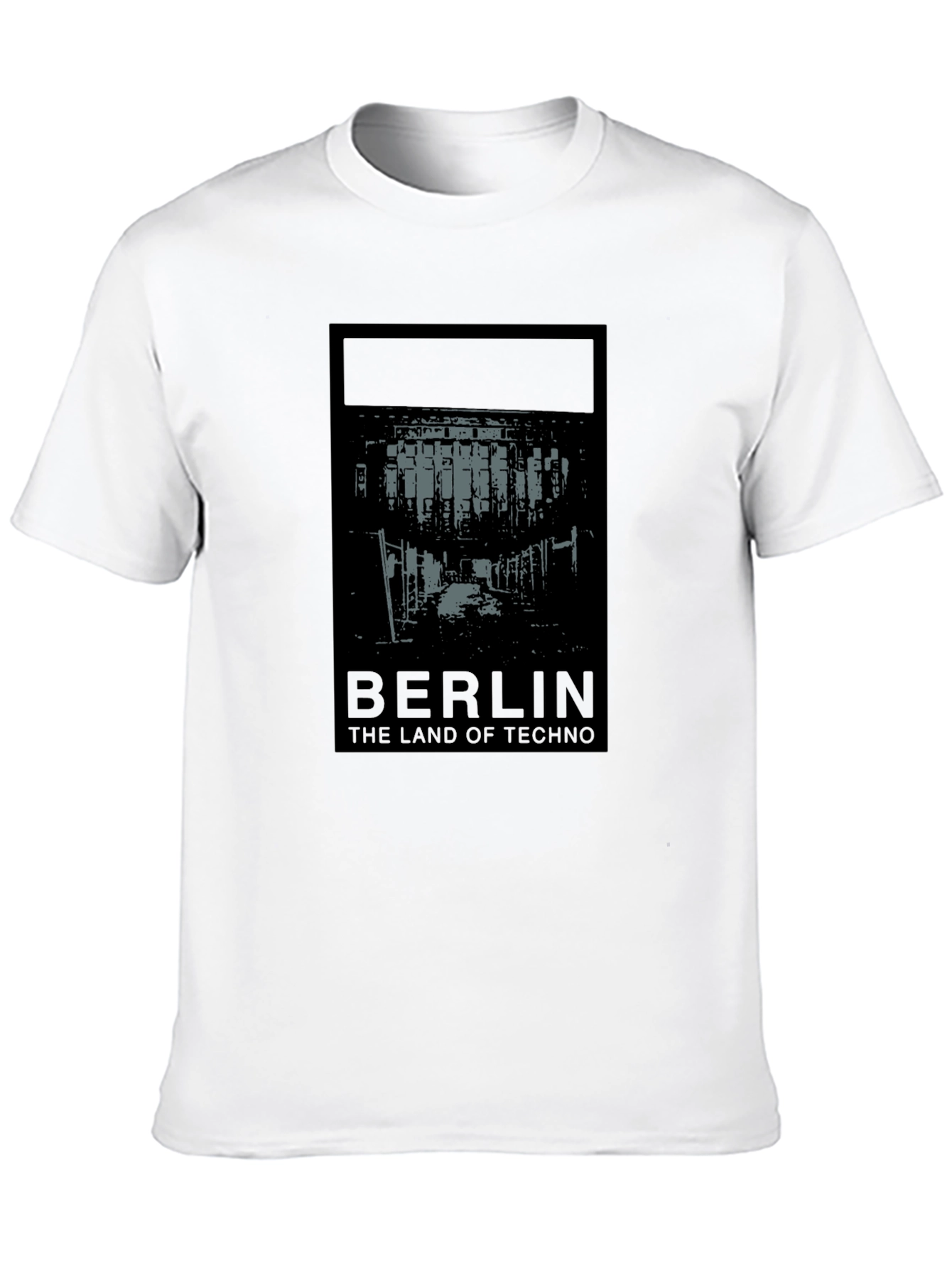 Berlin Techno Land Graphic Tee - Unisex Black T-Shirt