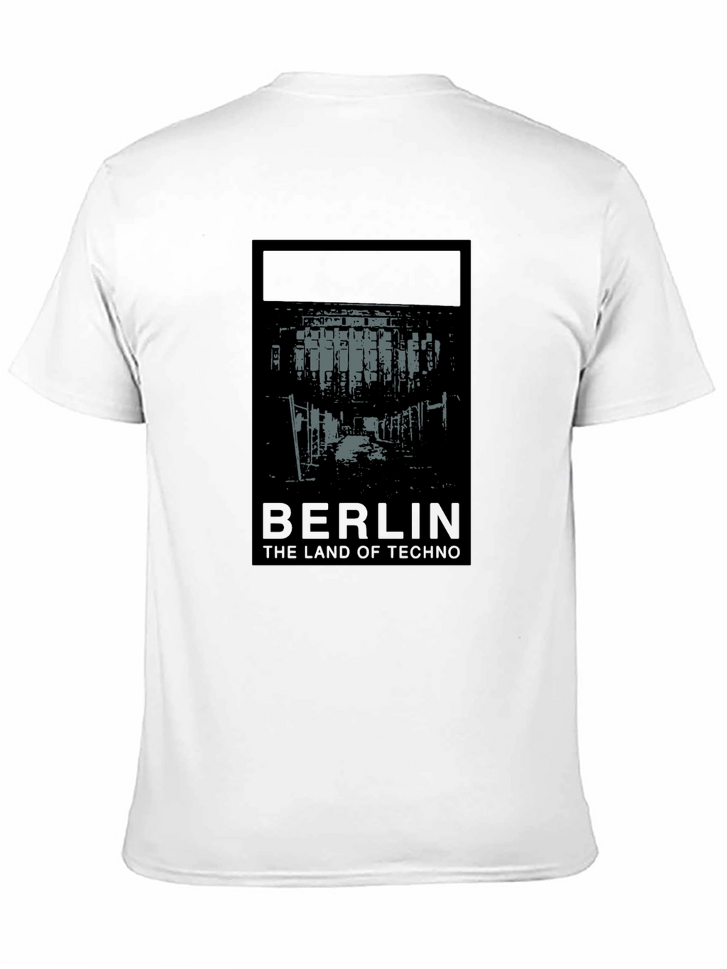 Berlin Techno Land Graphic Tee - Unisex Black T-Shirt