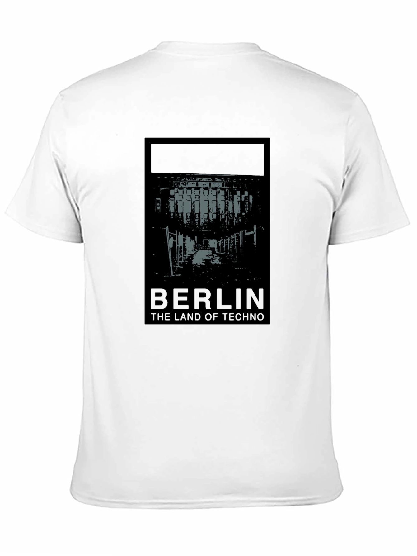 Berlin Techno Land Graphic Tee - Unisex Black T-Shirt