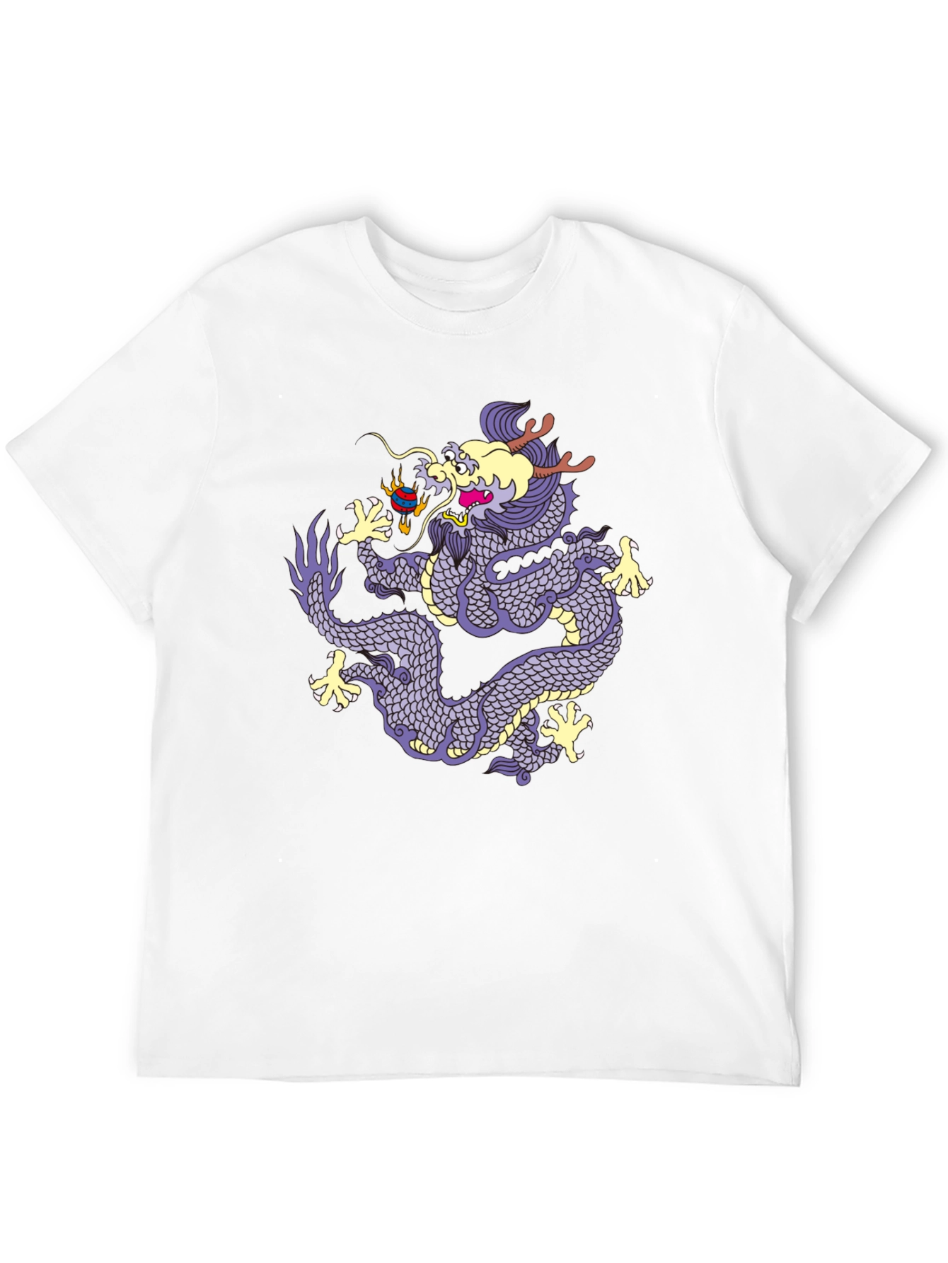 Dragon Graphic Tee - Black