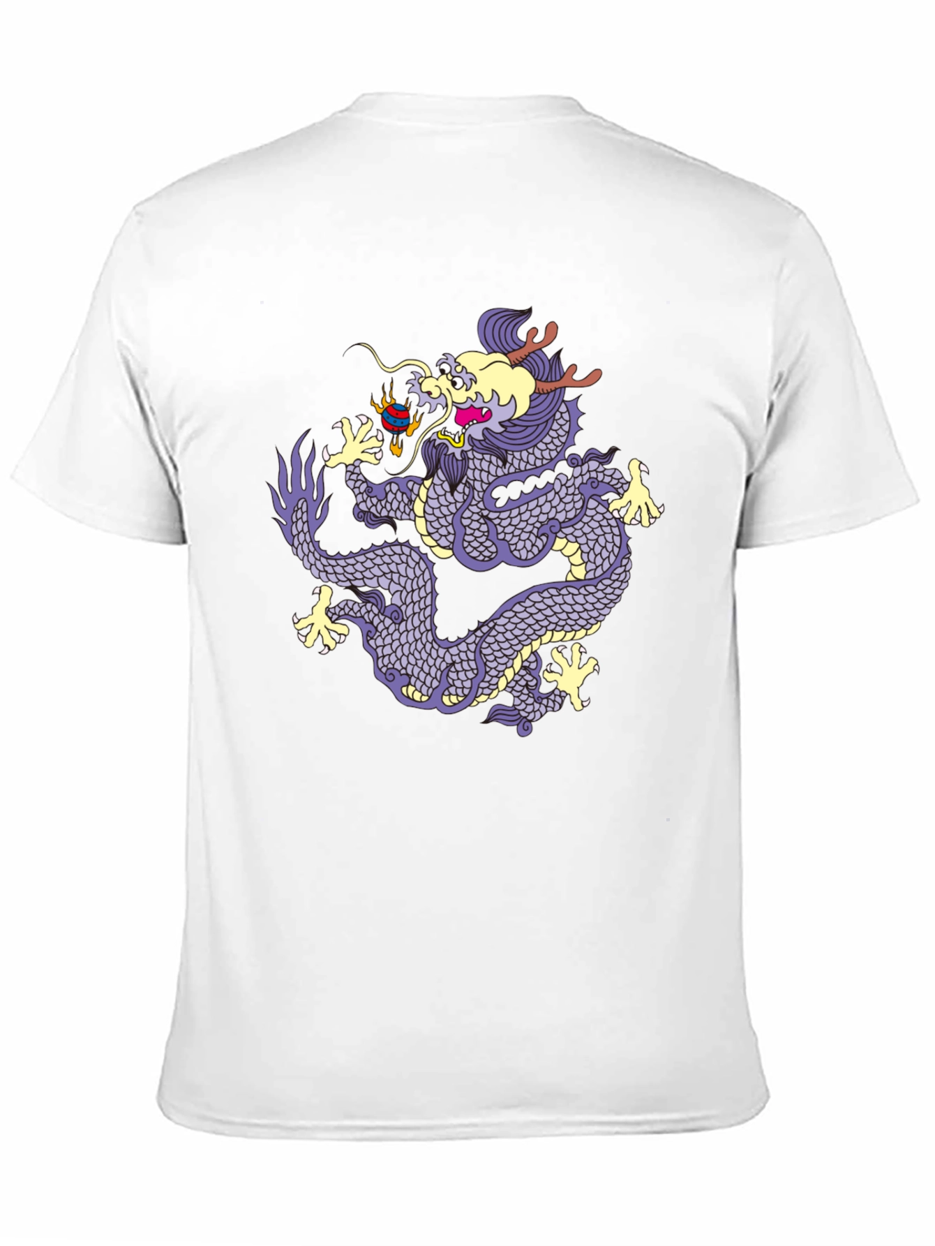 Dragon Graphic Tee - Black