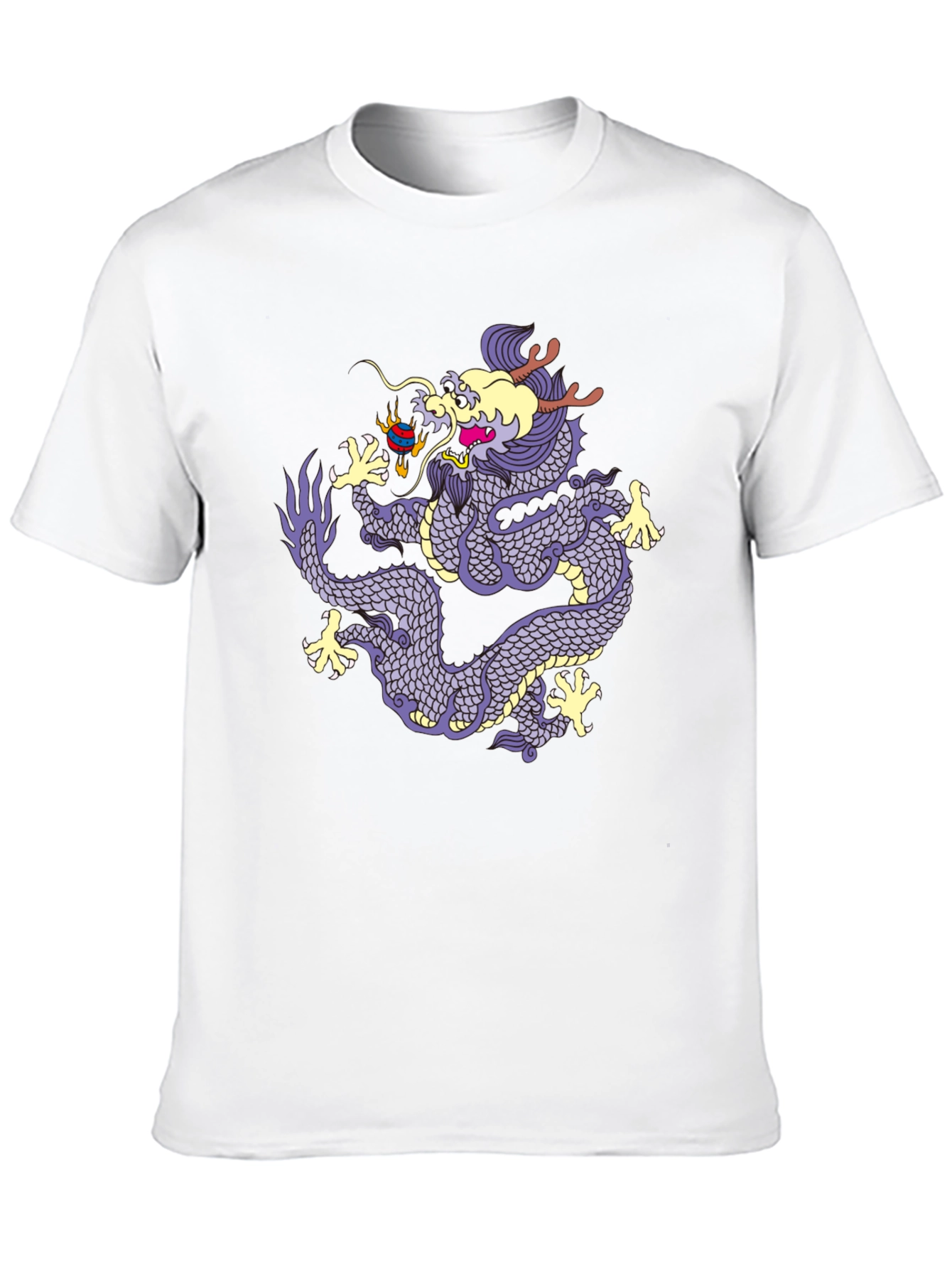 Dragon Graphic Tee - Black