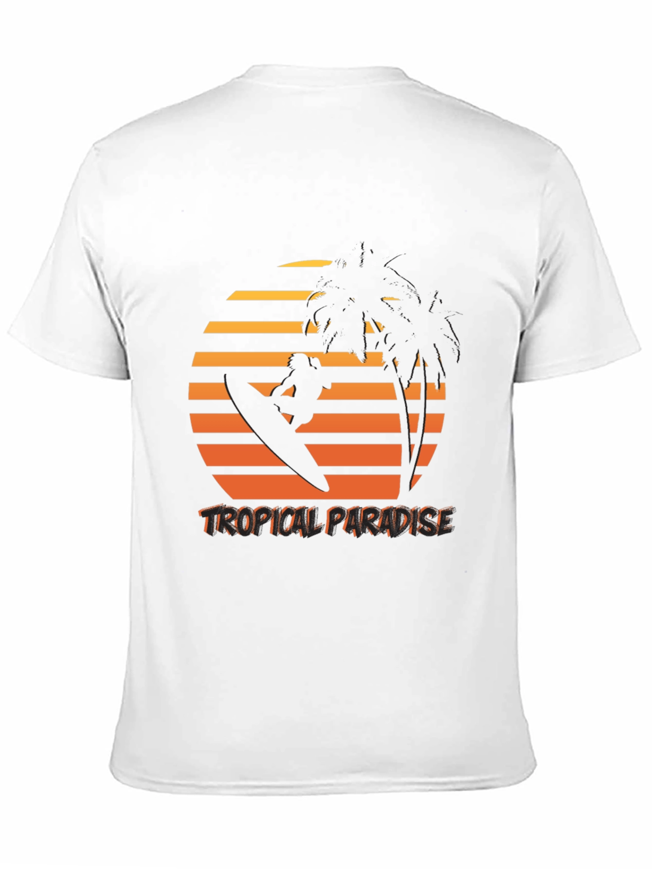 Tropical Paradise Graphic T-Shirt