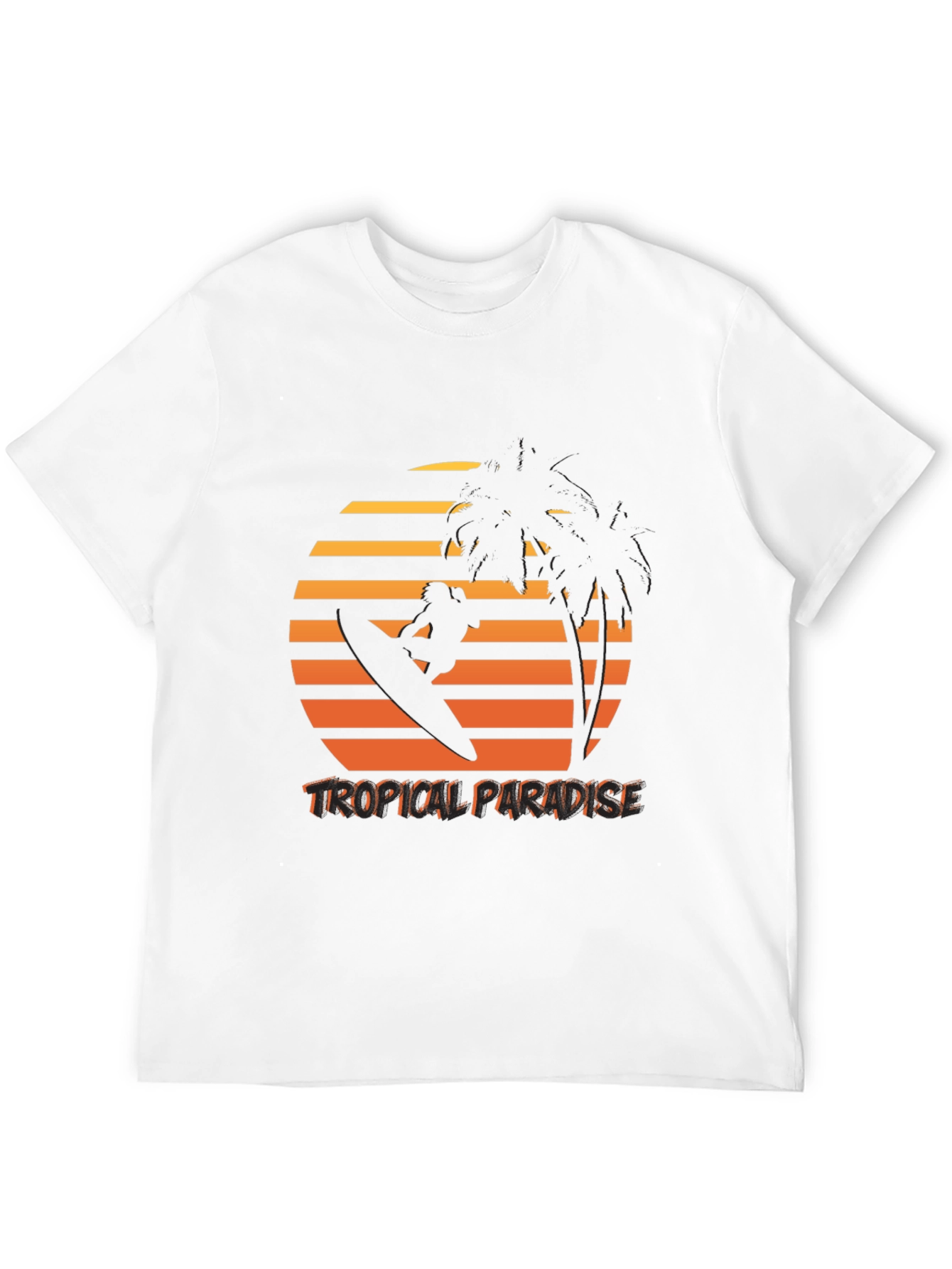 Tropical Paradise Graphic T-Shirt