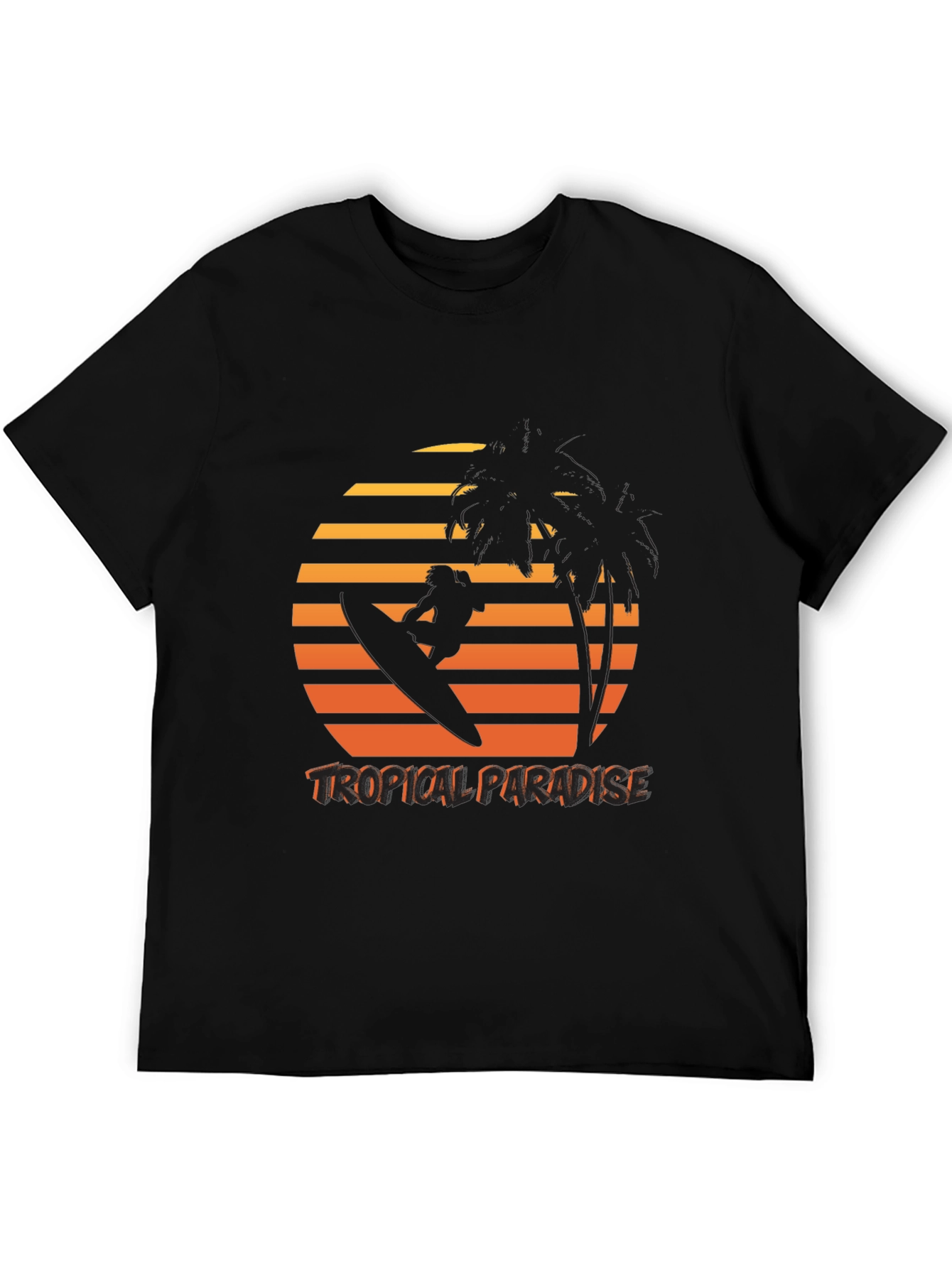 Tropical Paradise Graphic T-Shirt